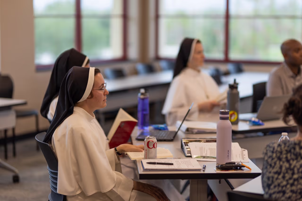 M.Ed. students in classroom