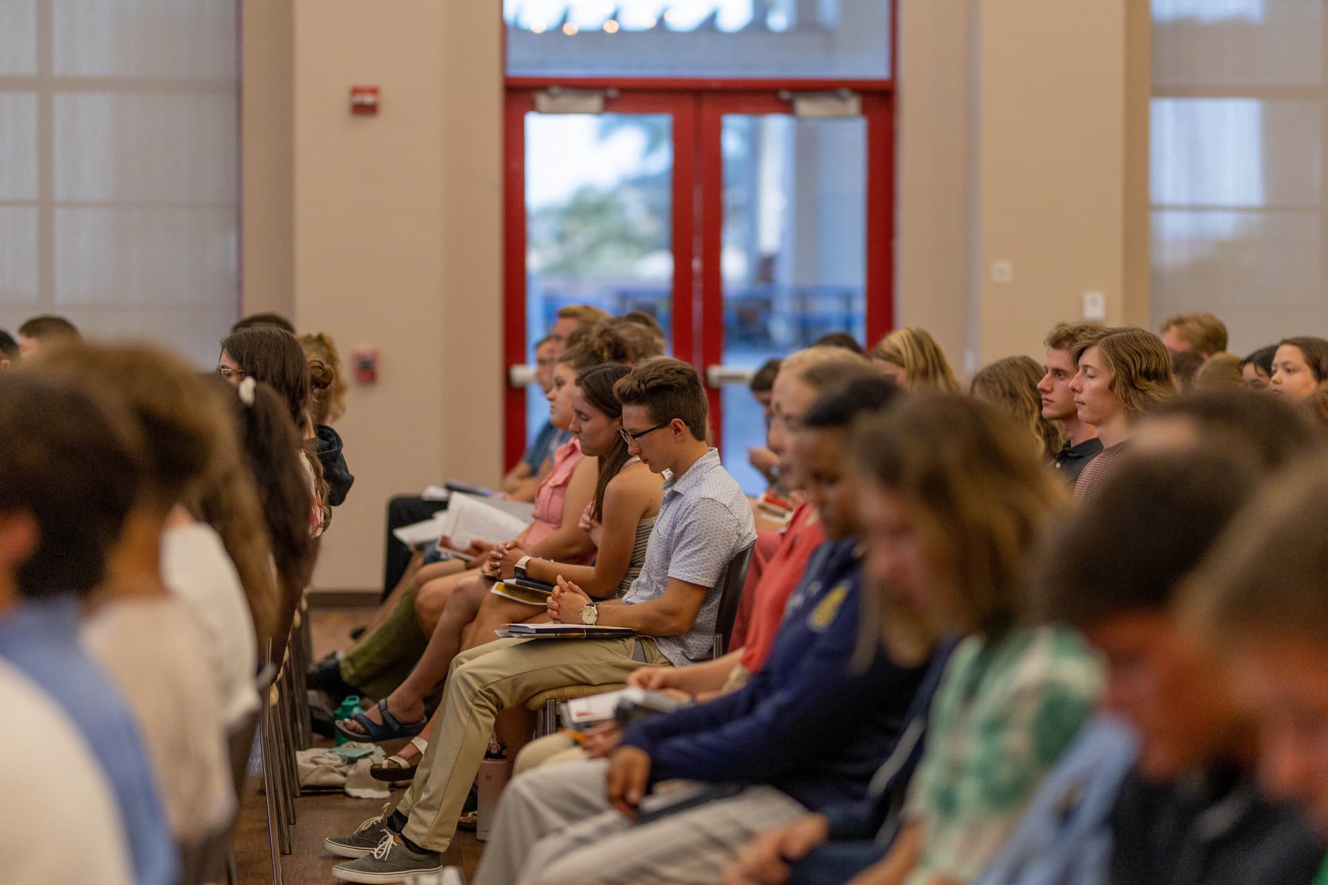 FSP students socializing