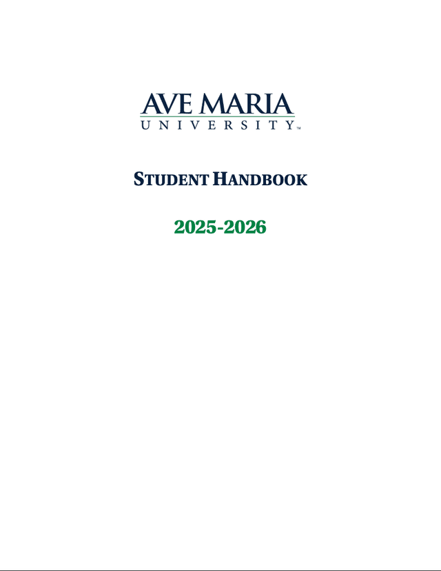Student Handbook 2025-2026