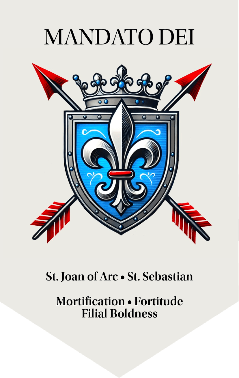 Mandato Dei crest