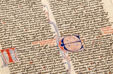 Original Leaves from Famous Bibles, Nine Centuries 1121-1935 A.D.