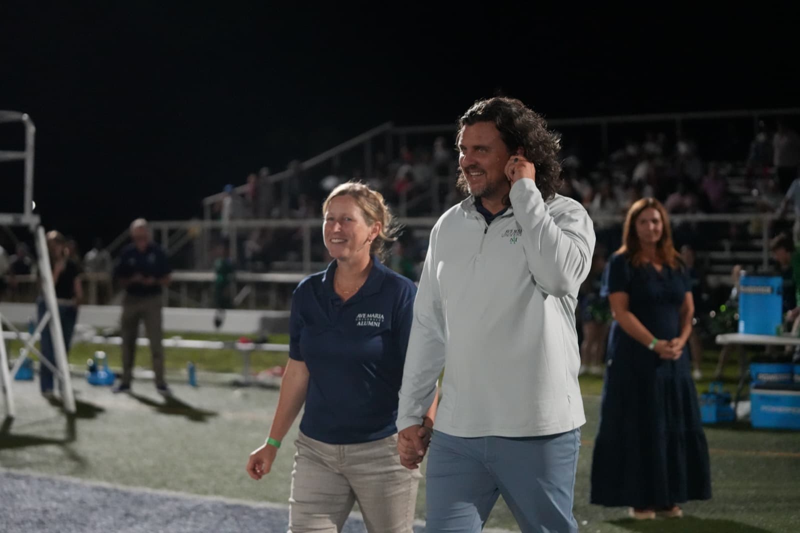 Presentation of honors at the Ave Maria University Alumni Awards ceremony