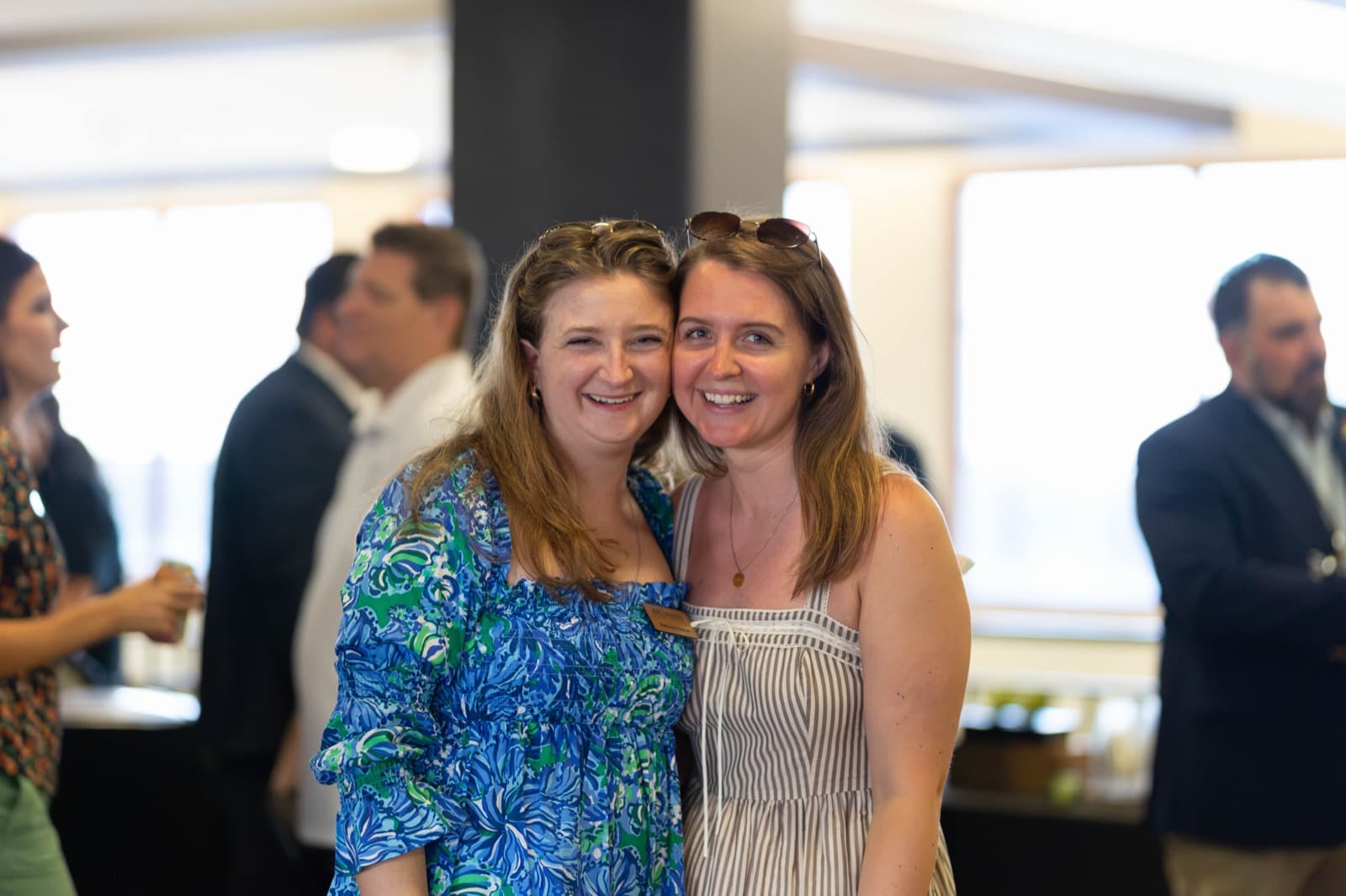 Fellowship and conversation at the Alumni Homecoming reception