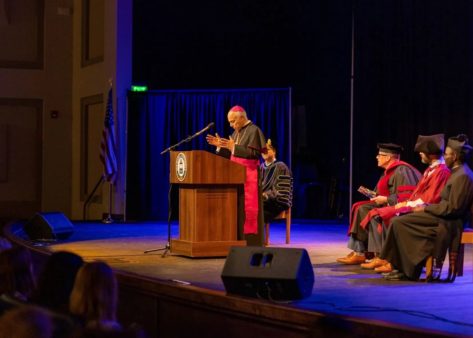 Archbishop Salvatore J. Cordileone Delivers Convocation Address at Ave Maria University