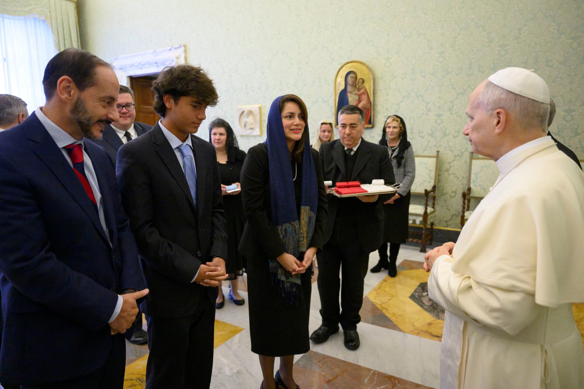 Presentation to the Holy Father