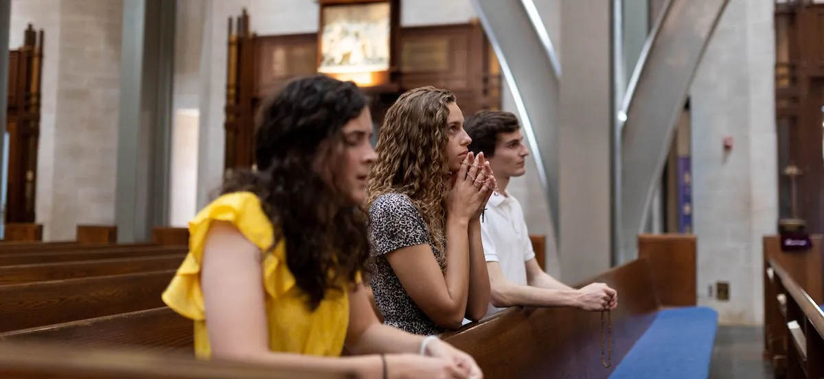 It is not enough to say we are Catholic — at Ave Maria we live it in everything we do, so that through our works and deeds God's glory is made known.