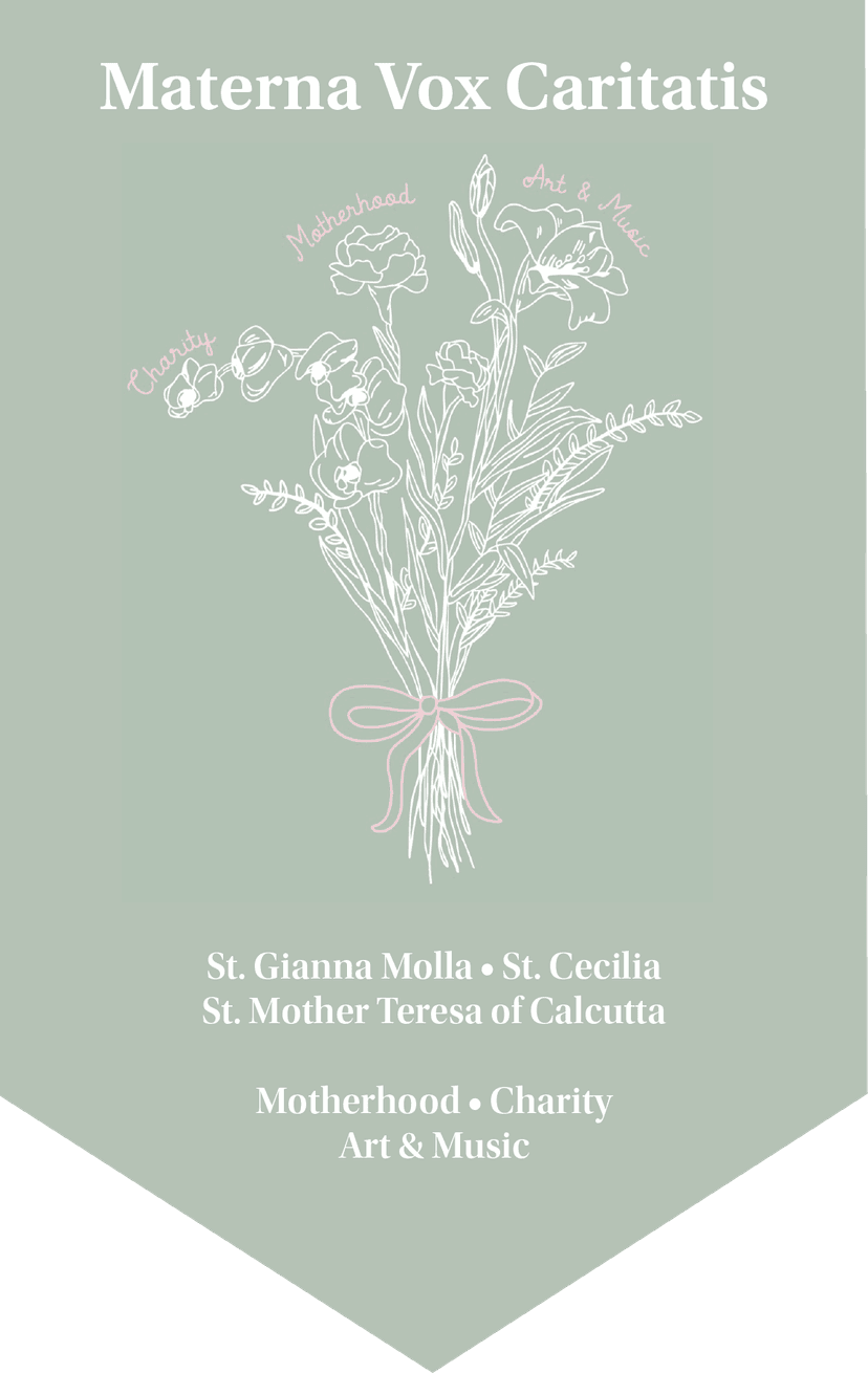 Materna Vox Caritas crest