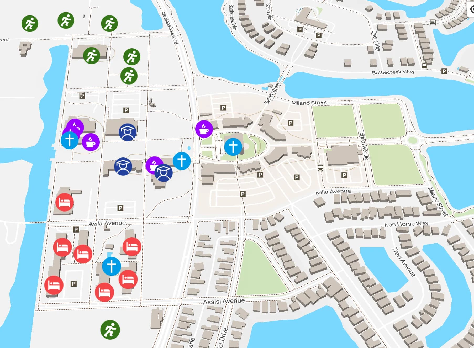 Interactive Campus Map